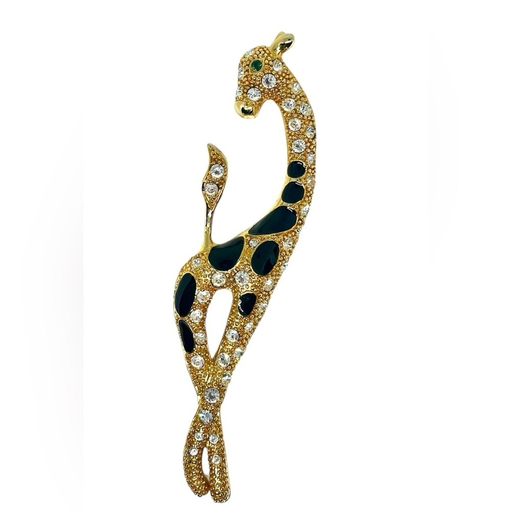 Vintage 6” Giraffe Brooch